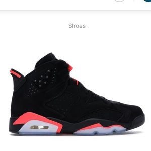 Jordan 6 Retro Infrared Black